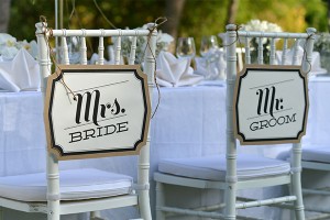 st james park wedding chairs