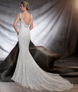 pronovias omara back