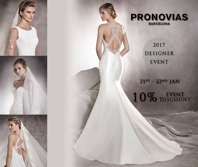 pronovias 2017 designer weekend