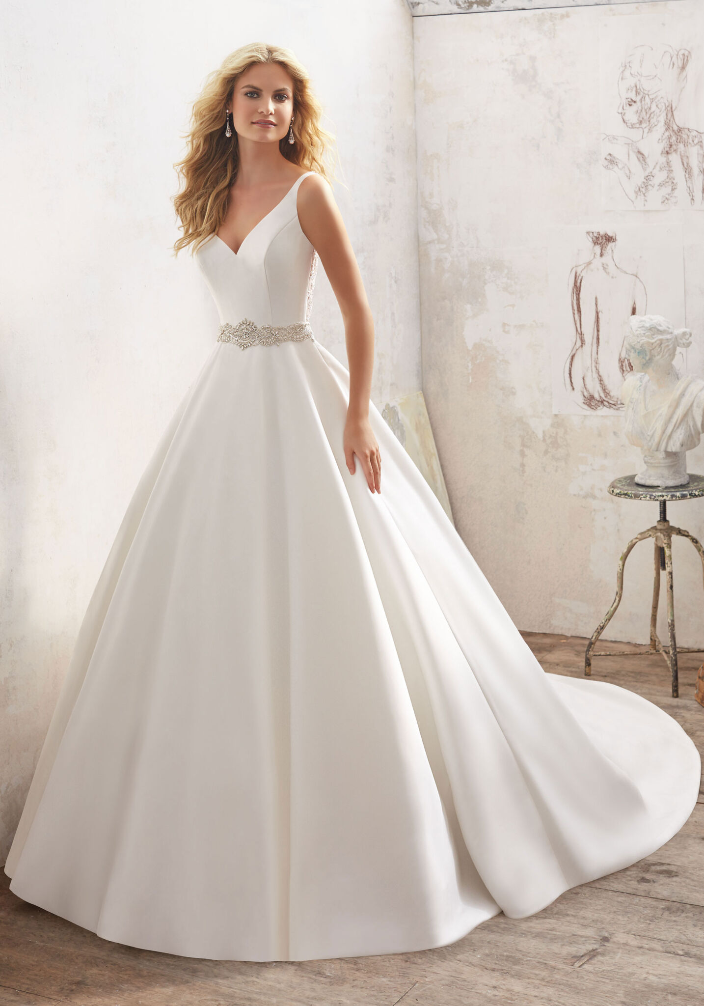 Mori Lee Maribella Wedding Dress style 8123 - Mia Sposa Bridal Boutique